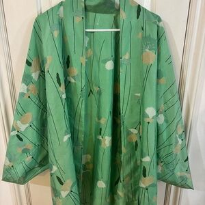 vintage silk kimono